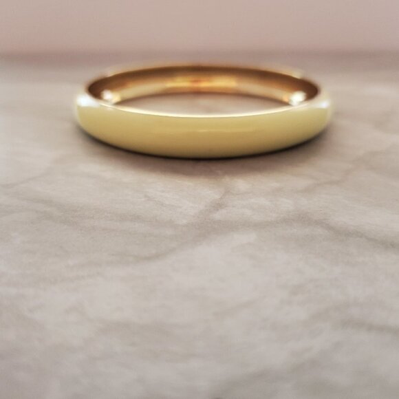 J. Crew Jewelry - 💕 J.Crew Cream Enamel Bangle Bracelet 💕